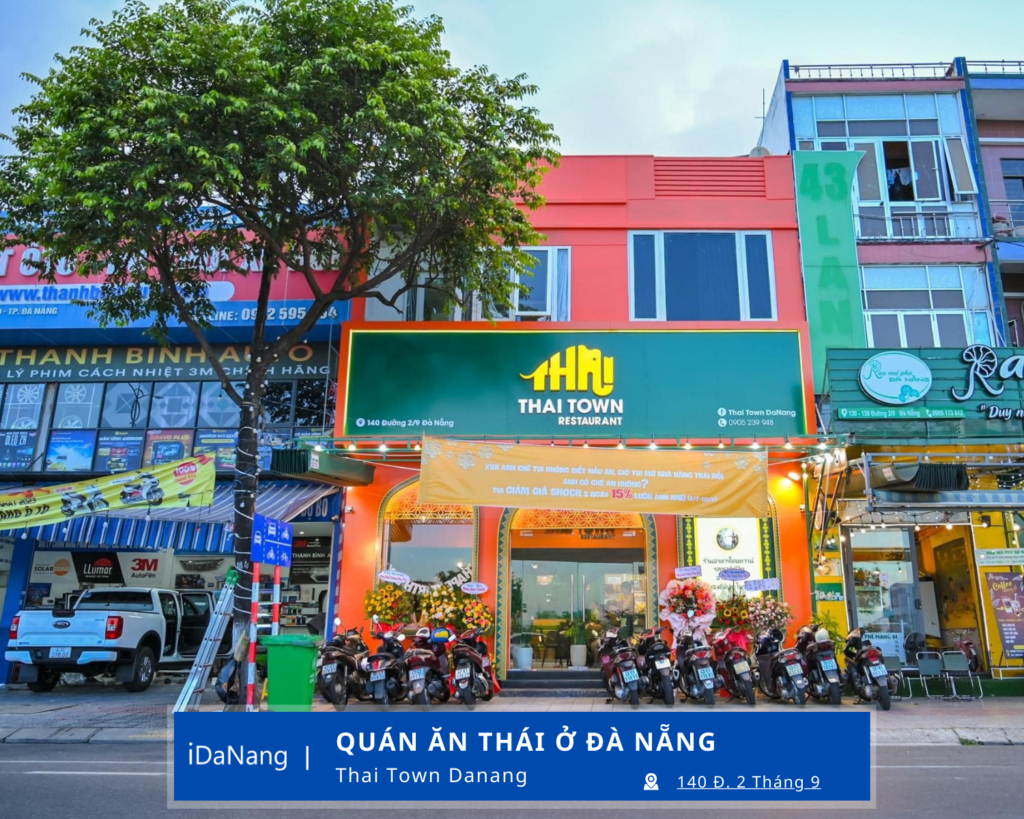 Mặt tiền Thai Town Đà Nẵng